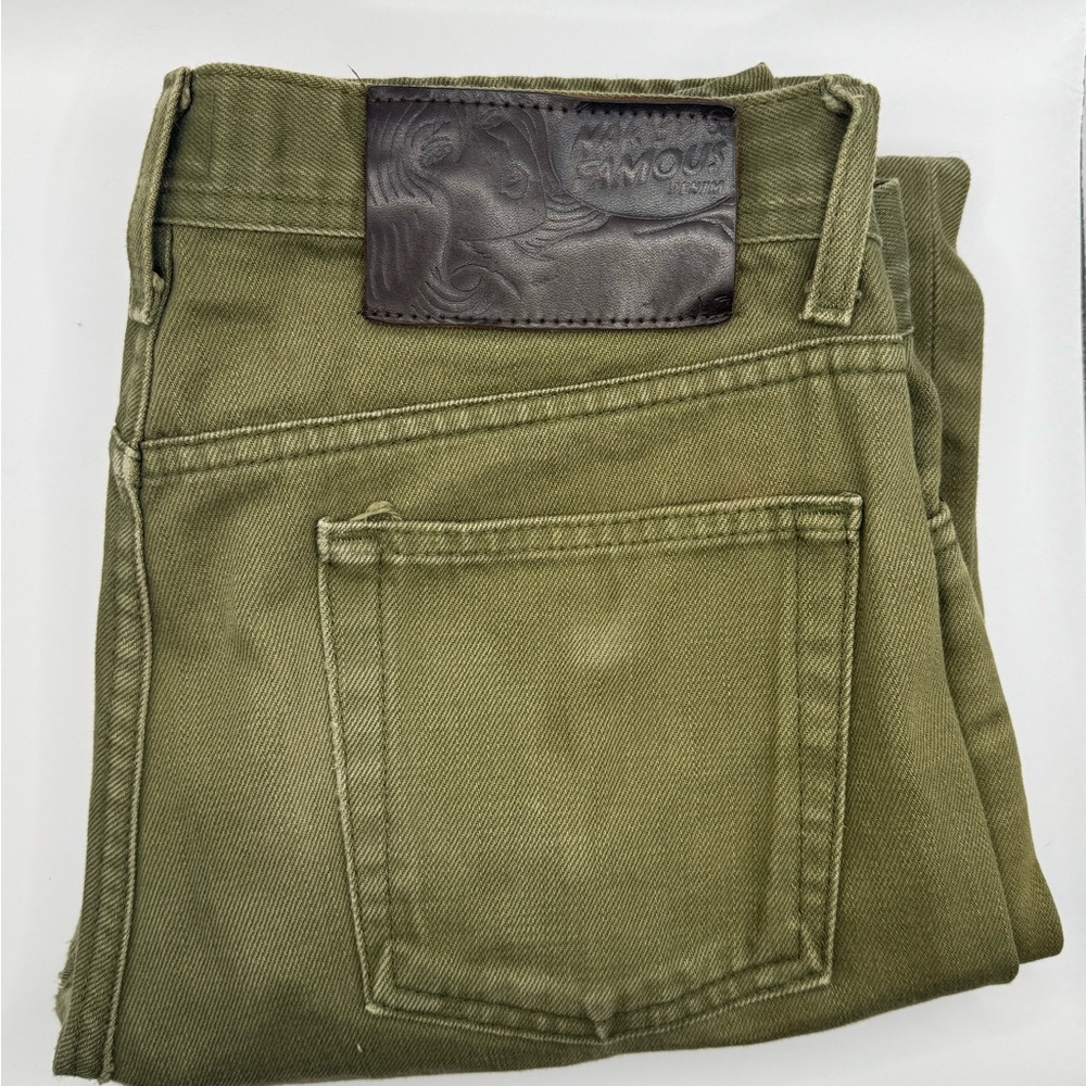 Naked & Famous Olive Green Selvedge - Weird Guy Fit (UPDATED)